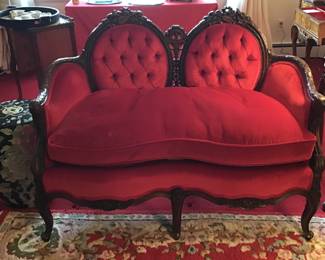 Pair of Victorian Style Settees