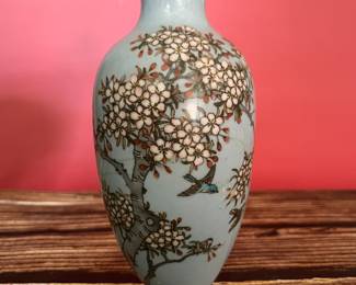 1920s Art Deco style Japanese porcelain and cloisonné vases. To see all 200+ pictures, visit https://www.sophiasestatesales.com/current-estate-sales and click on the link.