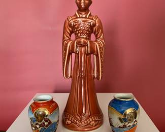 Chinese and Japanese porcelain, carvings, figures, cloisonné, mid to early 20th century. To see all 200+ pictures, visit https://www.sophiasestatesales.com/current-estate-sales and click on the link.