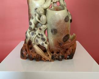 Chinese and Japanese porcelain, carvings, figures, cloisonné, mid to early 20th century. To see all 200+ pictures, visit https://www.sophiasestatesales.com/current-estate-sales and click on the link.