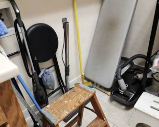 Ironing Board - Vacumn - Stool