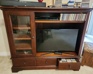 Entertainment Center - CD's - Cassettes