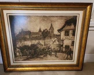 1921 Sketch signed by Barb 