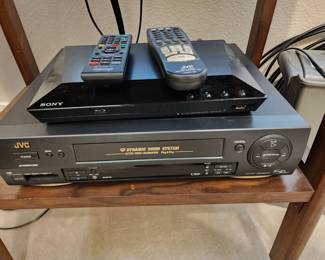 JVC VCR - Sony DVD Player