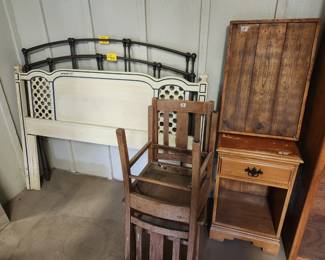 Headboards, nightstands, chairs, etc.