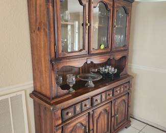 3-door. china cabinet