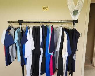 rack of nice clothing