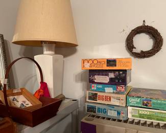 Lamp, decor & more puzzles