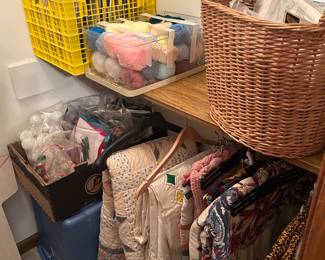 More quilts, thread, needlepoint & other kits