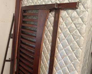 Headboard, footboard, rails & mattress-box springs