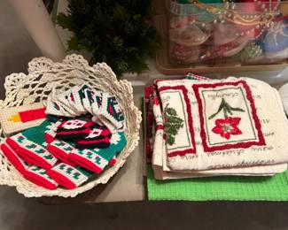 Needlepoint & towels