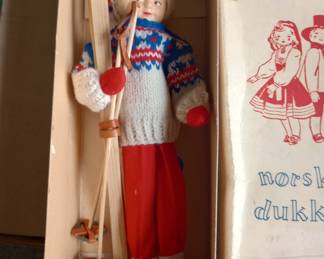 Norwegian doll with original box