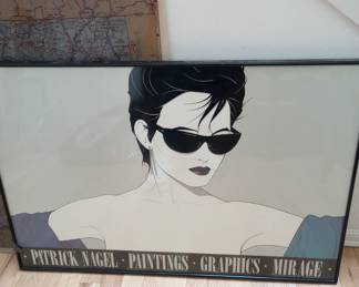 Patrick Nagel print 