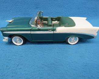Lot 104. Road Signature 1956 Chevrolet Bel Air.&nbsp; 1:18 scale die-cast car.