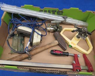 Lot 327. Tools, lawn items, and more