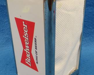 Lot 314. Table-top Budweiser napkin dispenser.
