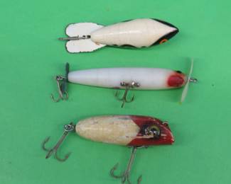 Lot 263. Three vintage lures.: