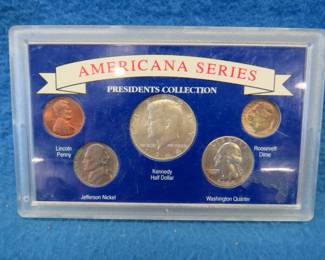 Lot 396. 1964 Americana Presidents set