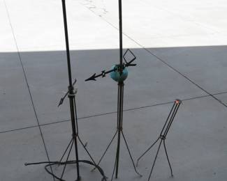Lot 357. Three lightning rods