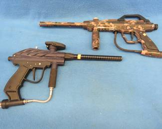 Lot 146. Two untested paintball guns