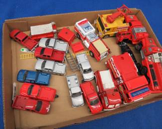 Lot 83. Toy trucks
