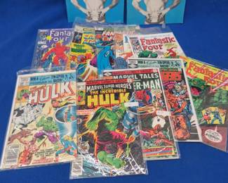 Lot 238. Verne Gagne fitness books and 10 old comics