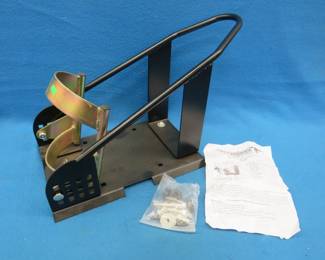 Lot 183. Pit Posse motorcycle chock.&nbsp; Never used.