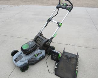 Lot 210. EGO Power Plus self-propelled electric mower with one battery and charger