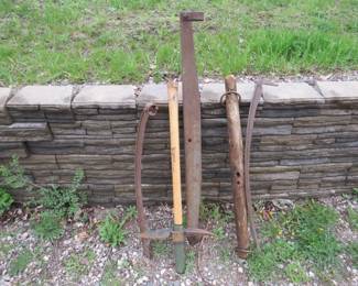 Lot 205. Antique tools