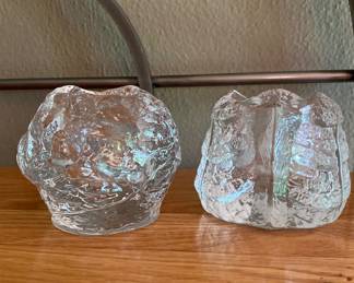 Kosta Boda Votive & Orrefors Sweden Glass