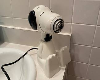Snoopy hairdryer 