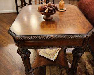 Ornate End Table