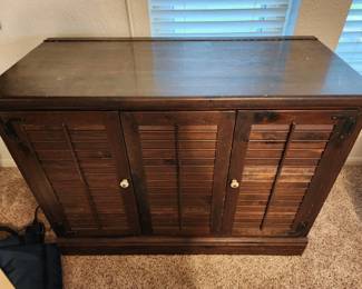 Vintage Record Cabinet
