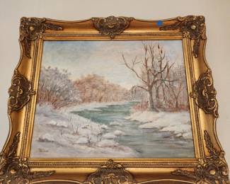 Painting by Monna Blackstock