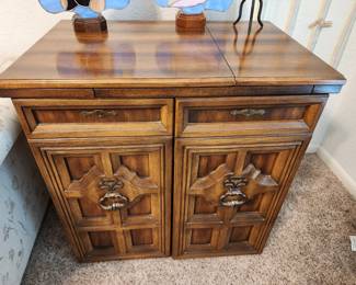 Midcentury Sewing Cabinet