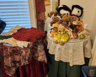 Round Side Tables - Teddy Bear Collection -Dollies