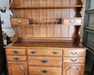 Maple Display Cabinet