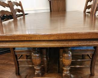 Base of Farmhouse Table
