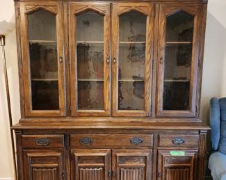 Farmhouse Style Display Cabinet