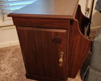 Side Table with Storage