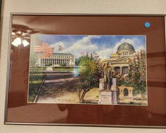 Texas A&M Signed Picture