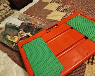 Legos with Lego board