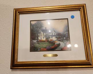 "Home is Where The Heart Is" by Thomas Kinkade