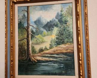 Painting by Monna Blackstock