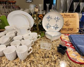 White Dish Set - Kitchen Misc.