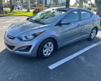2016 Hyundai Elantra se, 14,350 miles, what to sell it outright before we put in an auction.