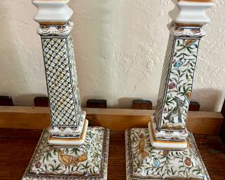 Lovely candlesticks from Portugal