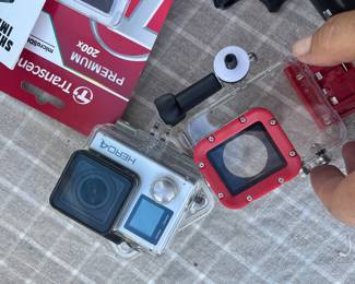 GoPro camera with all the accessories
$200