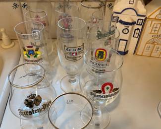 Beer glasses