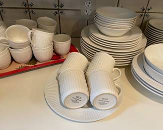 Everyday white dishes - by Mikasa
